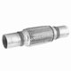 thumbnail image 2 of Stainless Steel Braided Flexible Exhaust Joint Pipe 47mm x 258mm Universal Fitment Bellows Connector, 2 of 5