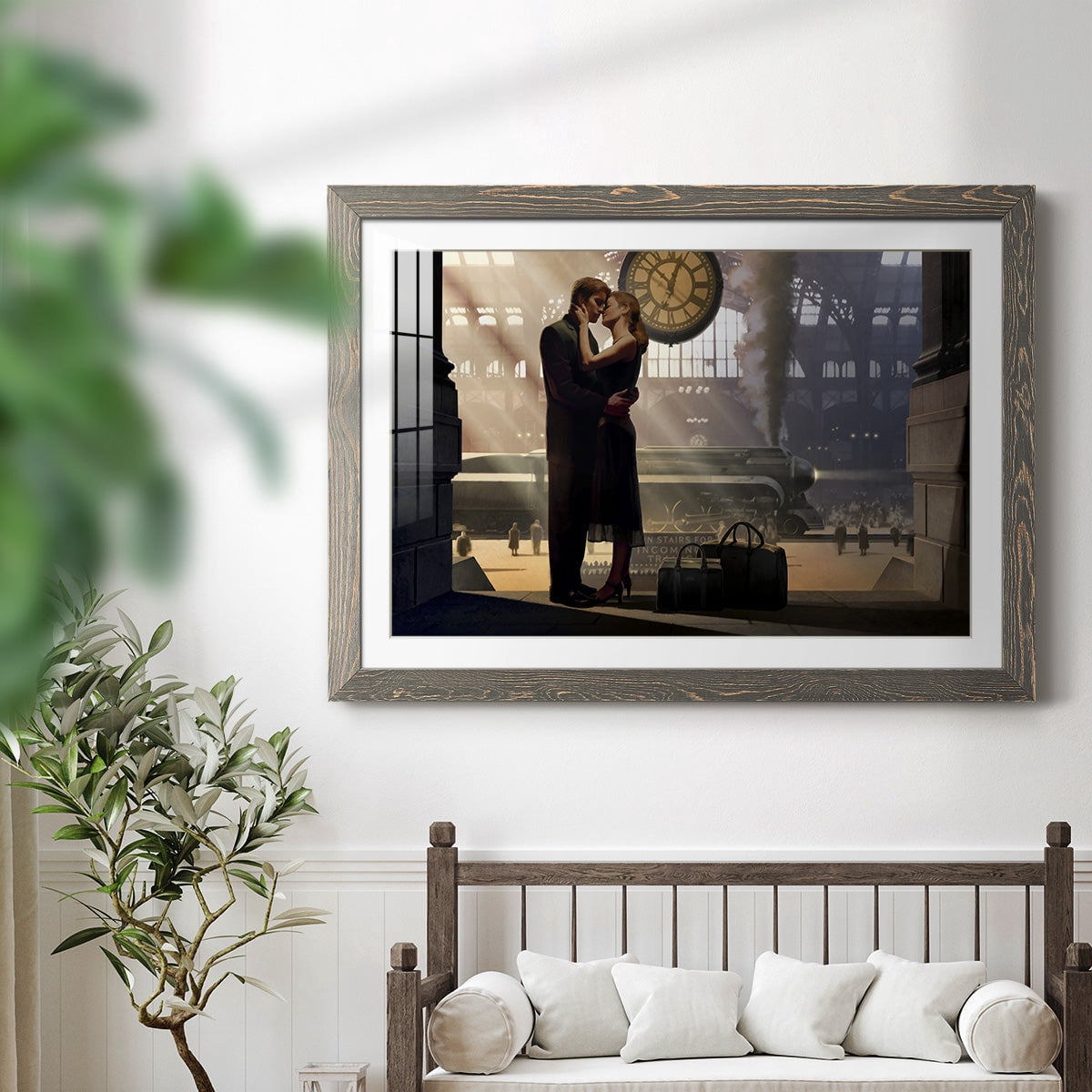 Au Revoir-Premium Framed Print - Ready to Hang