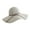Gray, variant on Sun Hats for Women womens beach hat Beach Hats for Women Sun Visors for Women foldable sun hats for women summer hat Wide Brim Sun Hat Visor Hats for Women women's sun hats Navy One Size