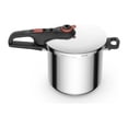 thumbnail image 1 of Olla De Presi&oacute;n T-fal, Secure Click 8l, Acero Inoxidable, gris, modelo P2584403, 1 of 3