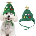 thumbnail image 3 of Sombrero para Mascotas jinwen de 2 Piezas Árbol de Navidad Accesorios de Ropa, 3 of 8
