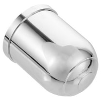 CRILSTYLEO 1Set Trailer Ball Head Cover Towing Hitch Ball Protector Chromed Plastic For Rv And Trailer Camper