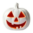 thumbnail image 3 of 10 Inch Halloween LED Pumpkin Light Up Jack O Desktop Ornament for Indoor Outdoor Party Decoration Festive Home Halloween Illuminated Decoration, 3 of 3