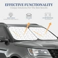 thumbnail image 4 of Saiise Poodle Dog for Foldable Car Sun Shades (2-Pack) Offer Sun Protection with an Easy-fold Design for Convenient Windshield Shading-Large, 4 of 6