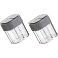 thumbnail image 3 of Spice dispenser Spice jar 4 compartments Spice jar Salt jar Sugar jar Spice container Salt and Pepper Grinders For Kitchen Bbq Gray Sea, 3 of 5