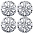 thumbnail image 3 of (4 Pack)16" Hubcaps Wheel Rims Cover for 2020-2025 Nissan Sentra Compatible with Steel Wheels Snap on Installation ABS+PC Material(16-inch,Chrome), 3 of 14