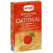 Simpli Gluten Free Apricot Instant Oatmeal, 8.4 oz (Pack of 9)
