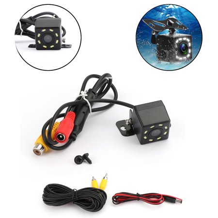 Motor Genic Reverse Backup CDD Car Rear View Universal HD Parking Plate Camera Night View