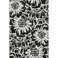 thumbnail image 2 of Addison Rugs Mayfield Washable Transitional Floral Black Rectangle Rug, 9' x 12', 2 of 6
