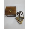 thumbnail image 2 of 3"Nautical West London Sundial Compass With HandCrafted Wooden box, 2 of 3