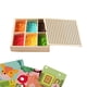 thumbnail image 1 of Mushroom Nail Juegos De Rompecabezas Inteligentes Mosaic Peg Board Rompecabezas Niños Diy Juguetes Educativos 3D Cateissary FN003254-02, 1 of 6