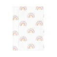 thumbnail image 4 of Hudson Baby Infant Girl Cotton Flannel Burp Cloths, Girl New Elephant 4-Pack, One Size, 4 of 6