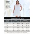 thumbnail image 4 of Plus Size Tank Dresses 5X for Curvy Women, VEPKUL Casual Sleeveless Summer Dresses with Pockets Loose Swing Beach Sundress Swimsuit Cover Ups, 4 of 9