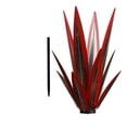 thumbnail image 3 of Solar Lights Outdoor Waterproof, 1.8ft Metal Artificial Agave Plant Solar Garden Lights, for Pathway Walkway Yard Lawn Decorative Landscape Lighting, Warm White (Red), 3 of 8