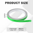 thumbnail image 2 of Uxcell Reflective Tape, Self-Adhesive Trailer Reflector Tape Warning Safety Sticker High Visibility Night Reflectors Green 1, 2 of 6