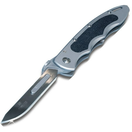 Havalon 60KNP Piranta Original Quik Folding Knife 1.75" Blade/BB Handle Black