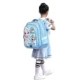 thumbnail image 2 of Frozen Elsa Printed Backpack Back To School Bag Kids Girls Travel Outdoor Rucksack Birthday Gifts, 2 of 4
