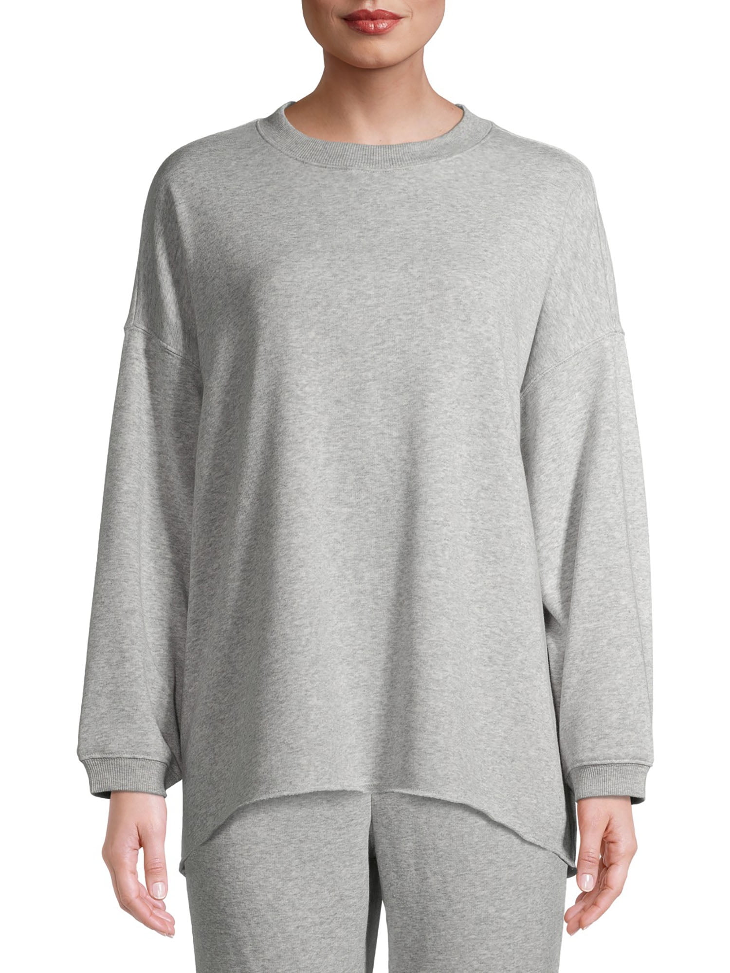 Secret treasures women's and women's plus oversized long sleeve lounge top Clearance