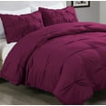 thumbnail image 2 of Lotus Home Stayclean Bacteria Reducing Pintuck Comforter Mini Set With Water and Stain Resistance, 2 of 3