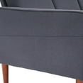 thumbnail image 5 of 71.65 W. Linen American Armrest 3 Persons With Concubine Pedal Indoor Modular Sofa in Beige Grey, 5 of 5