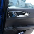 thumbnail image 4 of TINKI ABS Plastic Car Interior Door Handle Frame Cover Trim Sticker for Alfa Romeo Giulia 2017-2020 Auto Accessories (Carbon Fiber), 4 of 8
