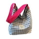 thumbnail image 4 of Bolso de lona para mujer, bolso de mano, bolso de mano sencillo, bolso de mano para viaje, para trabajo, fiesta en la, 4 of 8
