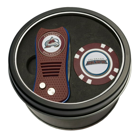 Team Golf NHL Tin Gift Set with Switchfix Divot Tool and Golf Chip