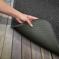 thumbnail image 3 of Skid-Resistant Heavy-Duty Carpet Runner - Charcoal Black - 4' x 20', 3 of 6