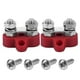 thumbnail image 1 of Rankomu Perno de Terminal, 2 Piezas de 5/16 Pulgadas M8 Terminal Stud Rojo Piezas de Bloque de Conexiones de cableado de Alta Resistencia para Camiones de 12-48 V, vehículos recreativos, Barcos, 1 of 14