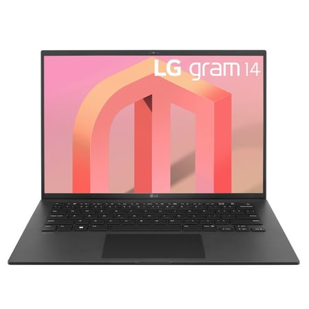 LG Gram 14Z90Q 14" Lightweight Laptop, Intel i7-1260P, 32GB RAM/1TB SSD, Black