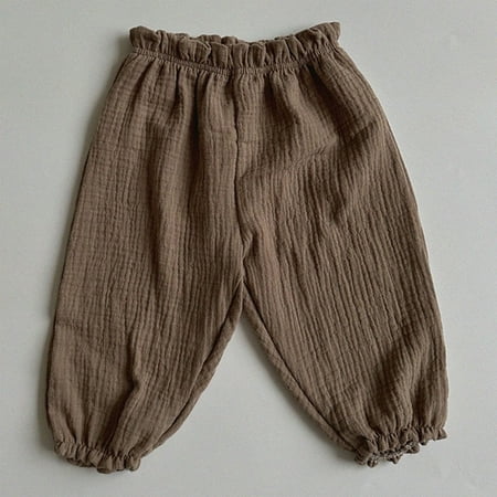

DancePeanut Summer New Baby Pants Korean Kids Spring Organic Cotton Loose Tiger Bear Floral Print Pants Boys And Girls Lantern Trousers