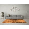 thumbnail image 3 of Ahgly Company Indoor Rectangle Oriental Orange Industrial Area Rugs, 6' x 9', 3 of 4