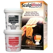 System Three SculpWood Putty Epoxy Filler, Quart Kit