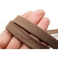 thumbnail image 5 of 1/2 Inch Double Fold Bias Tape Linen Cotton Bias Tape Japan Made Binding Tape for Sewing Seaming Hemming Quilting (Brown x 50 Yards), 5 of 6