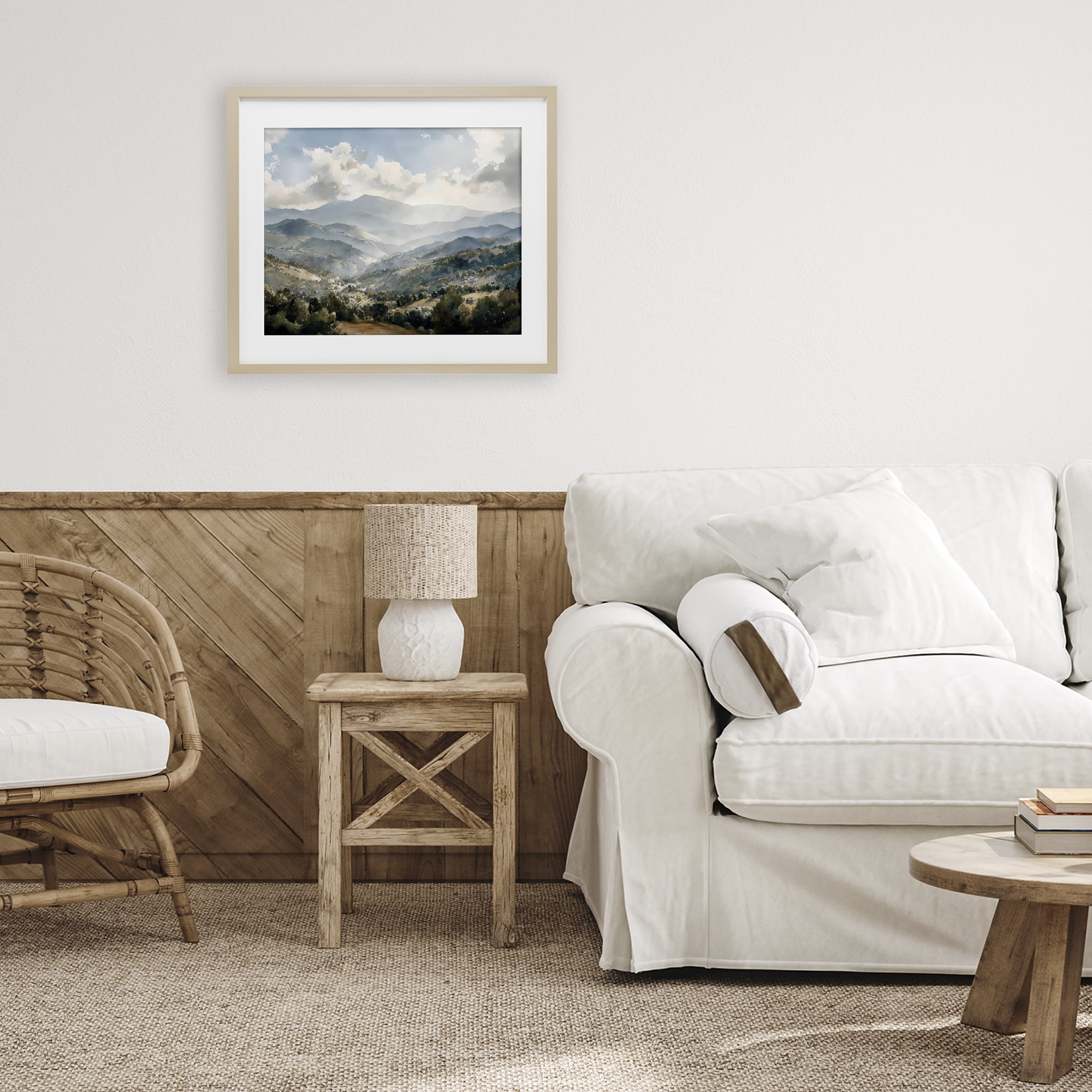 Stupell Industries Everything Under The Sun Birch Framed Print Under Glass, design by Franklyn Gregory