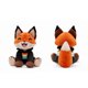 thumbnail image 4 of Muñeco de peluche de zorro de dibujos animados CHAO Fundy Sit 7,87 pulgadas, 4 of 4