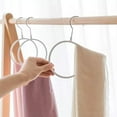 thumbnail image 4 of Compañero de armario de moda, ganchos fáciles de usar con gran capacidad de carga para uso multifuncional en accesorios colgantes, juego de 8 para optimizar el espacio de su armario, 4 of 5
