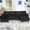 Black, variant on YWEN Symmetrical U Shaped Sectional Sofa with Double Chaise Lounge,Modern Corduroy Upholstered Oversized Corner Couch, Deep Seat Comfy 4-Seater Sofa w/Pillow-top Armrest for Living Room