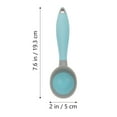 thumbnail image 5 of 2-Pack Silicone Scoop Spoons with Trigger Maker and Comfortable Silicone Handles for Baking and Cooking, 5 of 5