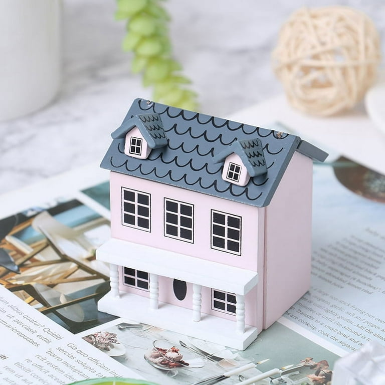 Wooden best sale miniature house