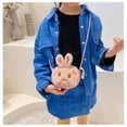 thumbnail image 3 of Typpkmm Cute Little Rabbit Kids Plush Drawstring Bag, 3 of 6