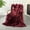 Red, variant on TRUSTWARMTH Electric Heated Blanket Throw 50"x60" with 6 Heating Levels 4 Hours Auto off Fast Heating Over-Heated Protection Ultra Soft Warm Flannel,Warm Gifts,Green