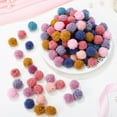 thumbnail image 6 of UPOUART 200 Pcs Assorted Color Pom Pom Craft Supplies for Kids Art Projects and Decorations, 6 of 8
