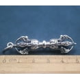 thumbnail image 5 of HOOUN Pendentif Pilon Vajra Heureux Chanceux Hommes Femmes Argent 925, 5 of 5