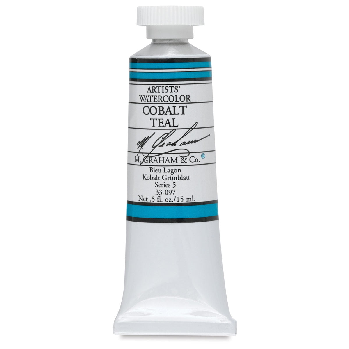 M. Graham Watercolor 15ml - Cobalt Teal