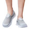 thumbnail image 5 of Willtoo Walking Shoes for Women Mesh Slip On Comfortable Sneakers Round Toe Lightweight Tennis Shoes Non Slip Casual Footwear, 5 of 5