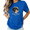 green-1, variant on UNISHE Women's Full Moon Copy Moon Joy Warm Celestial Graphic Short Sleeve T-shirt Relaxed Fit