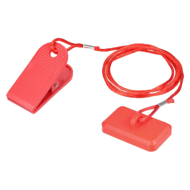 Unique Bargains Fitness Magnet Key, 46x28mm Shell, 15mm Dia. Magnet, Universal Safety Lock for Treadmill