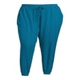 thumbnail image 3 of CHOK Women‘s Plus Size Soft Joggers, 3 of 5