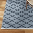 thumbnail image 5 of TOWN & COUNTRY EVERYDAY Rein Solid Diamond Everwash® Washable Area Rug with Non-Slip Backing, Pet Friendly Rug, Blue, 5'2"x7'2", 5 of 11